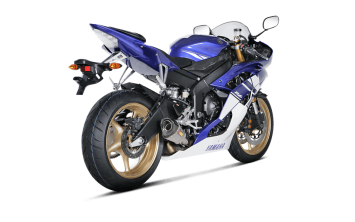 Akrapovic Slip-on Line Titanium Einddemper zonder E-keur Yamaha YZF-R6 2010 > 2025